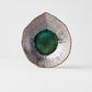 Plate Leaf Shape 16cm Midori Green Glaze