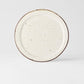 Plate Organic Flat 25.5cm Piro Piro Glaze