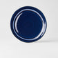 Plate Organic Flat 25.5cm Sapphire Blue Glaze