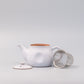 Teapot 300ml Speckled White Glaze