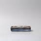 Sushi Plate Inbuilt Sauce Dish 15cm Tenmokku Edge Design