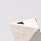 Vase Triangular White Chrysanthemum 130ml