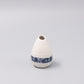 Vase Pinecone 10H White Yuzen