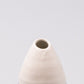 Vase Pinecone 10H White Yuzen