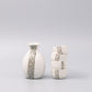 Sake Set for Four 330ml White Abacus Glaze