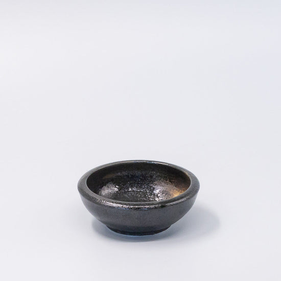 Bowl 12cm Gold Brush Glaze