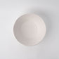 Bowl 21cm Shinogi White Wash Glaze