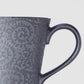 Mug 200ml Black Scroll Design
