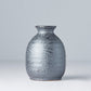 Sake Jug 300ml Black Scroll Glaze