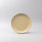 Plate Dinner Organic Shape 24cm Sand Fade Glaze