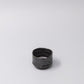 Sake Cup Jet Black Glaze