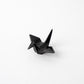 Chopstick Rest Origami Crane Black