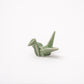 Chopstick Rest Origami Crane Green