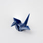 Chopstick Rest Origami Crane Indigo Blue