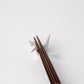 Chopstick Rest Origami Crane White