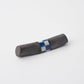 Chopstick Rest Cylinder Checker Black