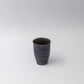 Sushi Mug 300ml Bright Blue Spiral On Black Design