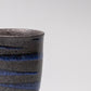 Sushi Mug 300ml Bright Blue Spiral On Black Design