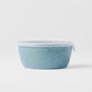 Bowl with Lid 13cm Peacock Glaze