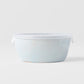 Bowl with Lid 13cm Steel Grey Glaze