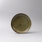 Organic Dinner Plate 23cm Sage Green Glaze
