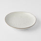 Dinner Plate Organic Shape 23cm Fleck Glaze