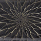 Sushi Plate 22cm Charcoal Net Design