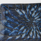 Sushi Plate 22cm Deep Blue Net Design