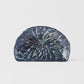 Plate D Shaped 21cm Indigo Blue Design