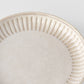 Sauce Dish 9cm Ridged Alabaster Glaze