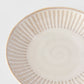 Saucer 14cm Ridged Alabaster Glaze