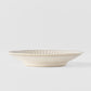 Sauce Dish Large 12cm Ridged Alabaster Glaze