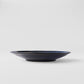 Dinner Plate 25cm Ridged Indigo Glaze