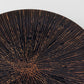 Plate 28cm Bronze Converging Line Glaze