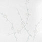 Platter Rectangular 33cm White Blossom Glaze