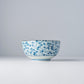 Bowl 16cm Blue Daisy Glaze