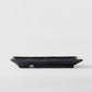 Dumpling Plate 21cm Black Glaze