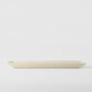 Dumpling Plate 33cm Ivory White Glaze
