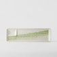 Dumpling Plate 33cm Green Brushstroke