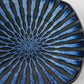 Plate Square 18cm Indigo Drip Glaze