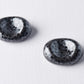 Chopstick Rest Pebble Black Sakura Design