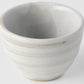 Sake Cup 20ml White Glaze