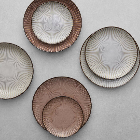 Plate 16cm White Sendan Glaze