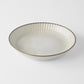 Plate High Rim 22.5cm White Sendan Glaze