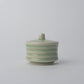 Sugar Pot 5.3cm Ribbed Celadon Glaze