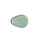 Saucer Arc Green Glaze