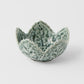 Sauce Dish Leaf 7.5cm Green Glaze