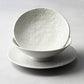 Side Plate 19.5cm White Star Glaze