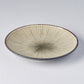 Side Plate 19cm Green Converging Line Glaze