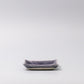 Sauce Dish 10cm Crackle Amethyst Glaze